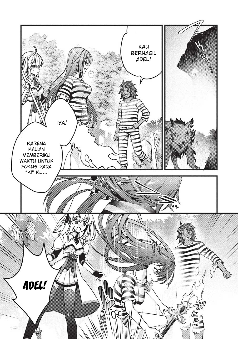 Kenseijo Adel no Yarinaoshi: Kako ni Modotta Saikyou Kensei, Hime wo Sukuu Tame ni Seijo to Naru Chapter 4 - halaman 26