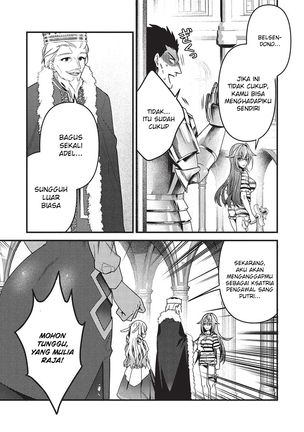 Kenseijo Adel no Yarinaoshi: Kako ni Modotta Saikyou Kensei, Hime wo Sukuu Tame ni Seijo to Naru Chapter 6 - halaman 10