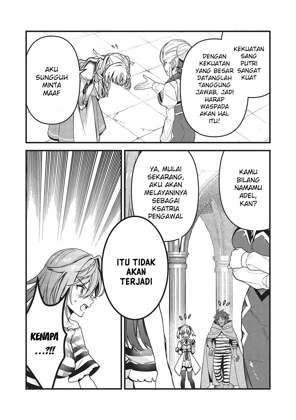 Kenseijo Adel no Yarinaoshi: Kako ni Modotta Saikyou Kensei, Hime wo Sukuu Tame ni Seijo to Naru Chapter 6 - halaman 12