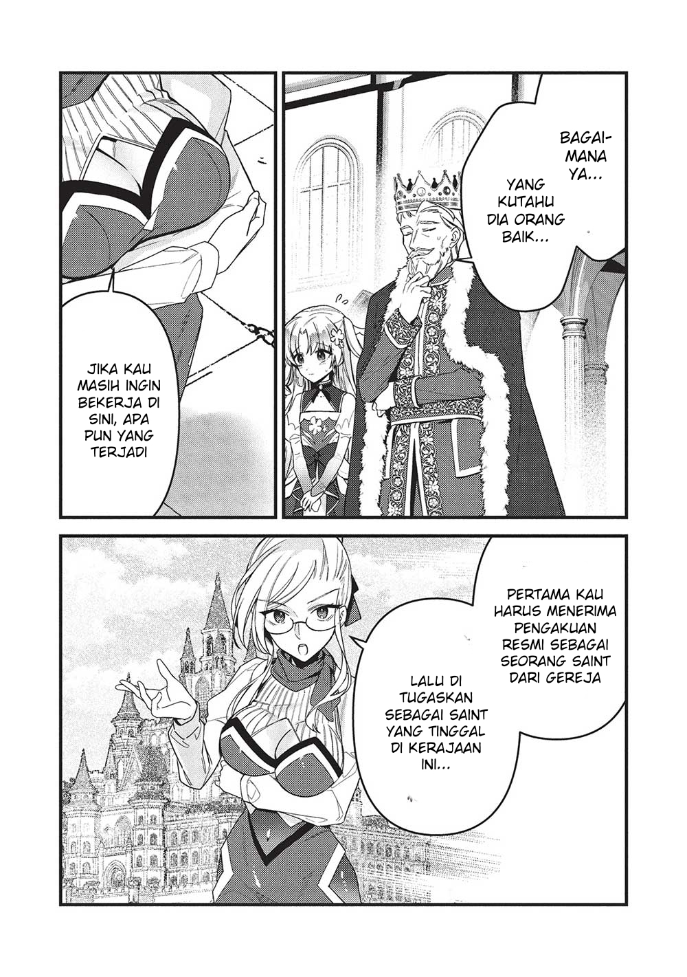 Kenseijo Adel no Yarinaoshi: Kako ni Modotta Saikyou Kensei, Hime wo Sukuu Tame ni Seijo to Naru Chapter 6 - halaman 15