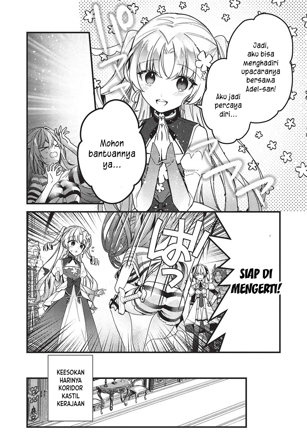 Kenseijo Adel no Yarinaoshi: Kako ni Modotta Saikyou Kensei, Hime wo Sukuu Tame ni Seijo to Naru Chapter 6 - halaman 17