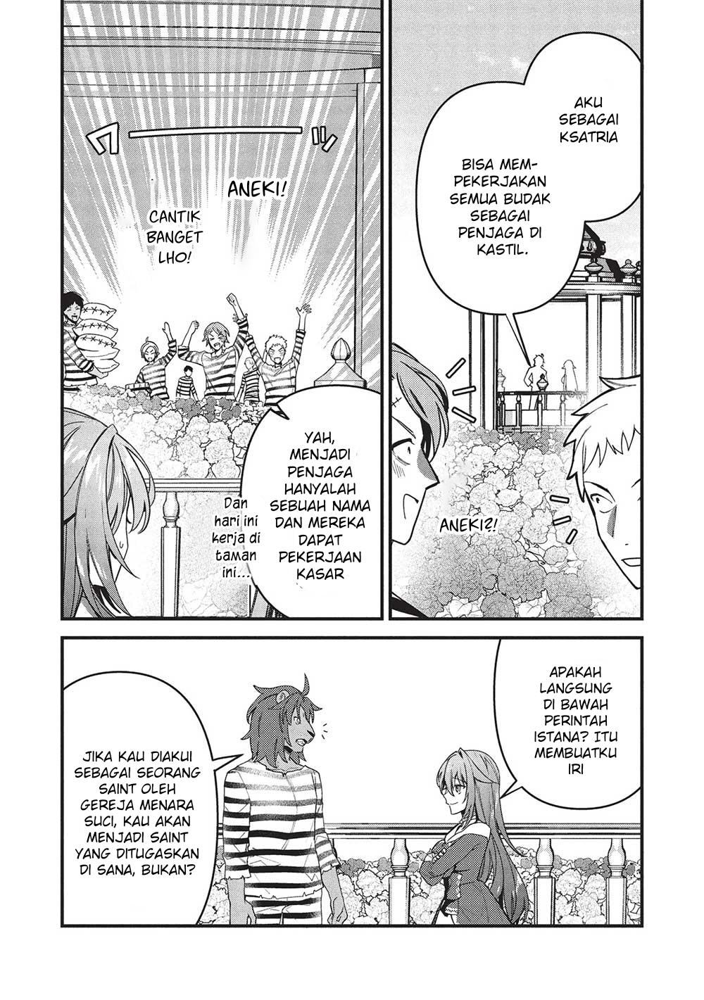 Kenseijo Adel no Yarinaoshi: Kako ni Modotta Saikyou Kensei, Hime wo Sukuu Tame ni Seijo to Naru Chapter 7 - halaman 13
