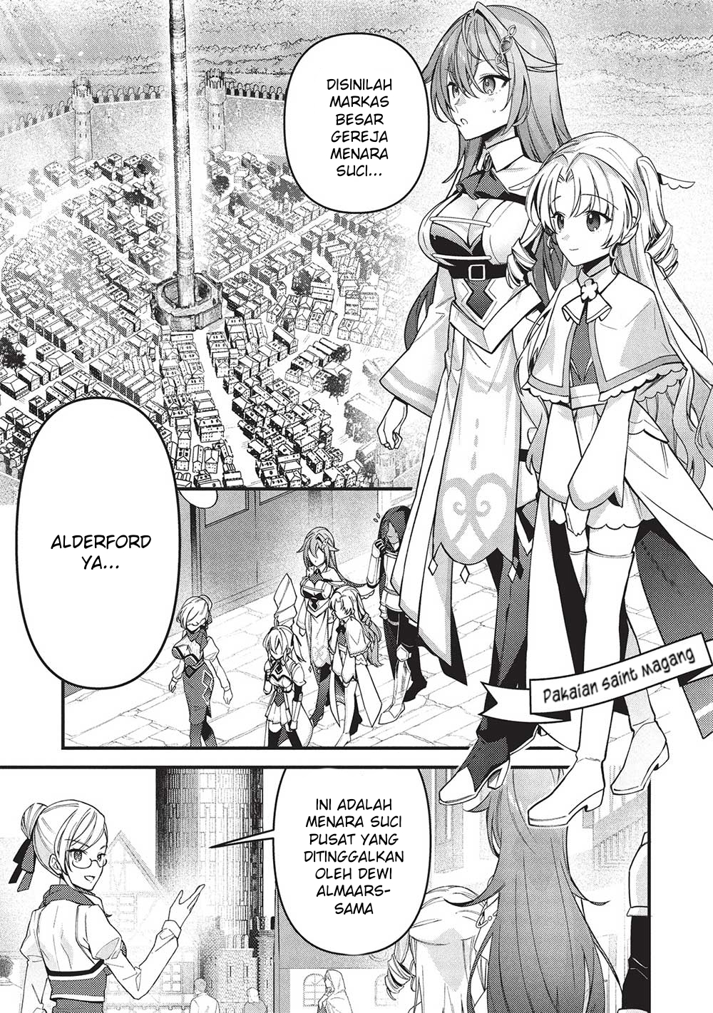 Kenseijo Adel no Yarinaoshi: Kako ni Modotta Saikyou Kensei, Hime wo Sukuu Tame ni Seijo to Naru Chapter 8 - halaman 14