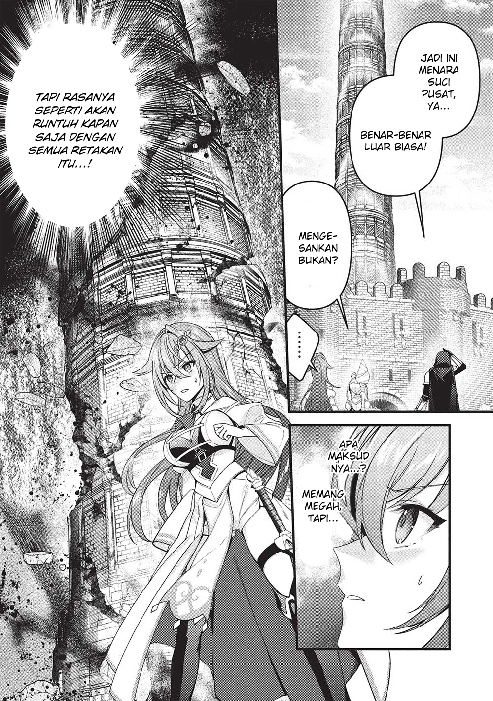 Kenseijo Adel no Yarinaoshi: Kako ni Modotta Saikyou Kensei, Hime wo Sukuu Tame ni Seijo to Naru Chapter 8 - halaman 15