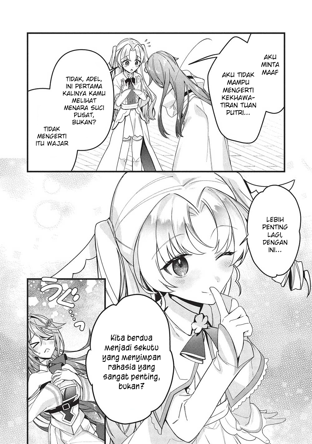 Kenseijo Adel no Yarinaoshi: Kako ni Modotta Saikyou Kensei, Hime wo Sukuu Tame ni Seijo to Naru Chapter 8 - halaman 21