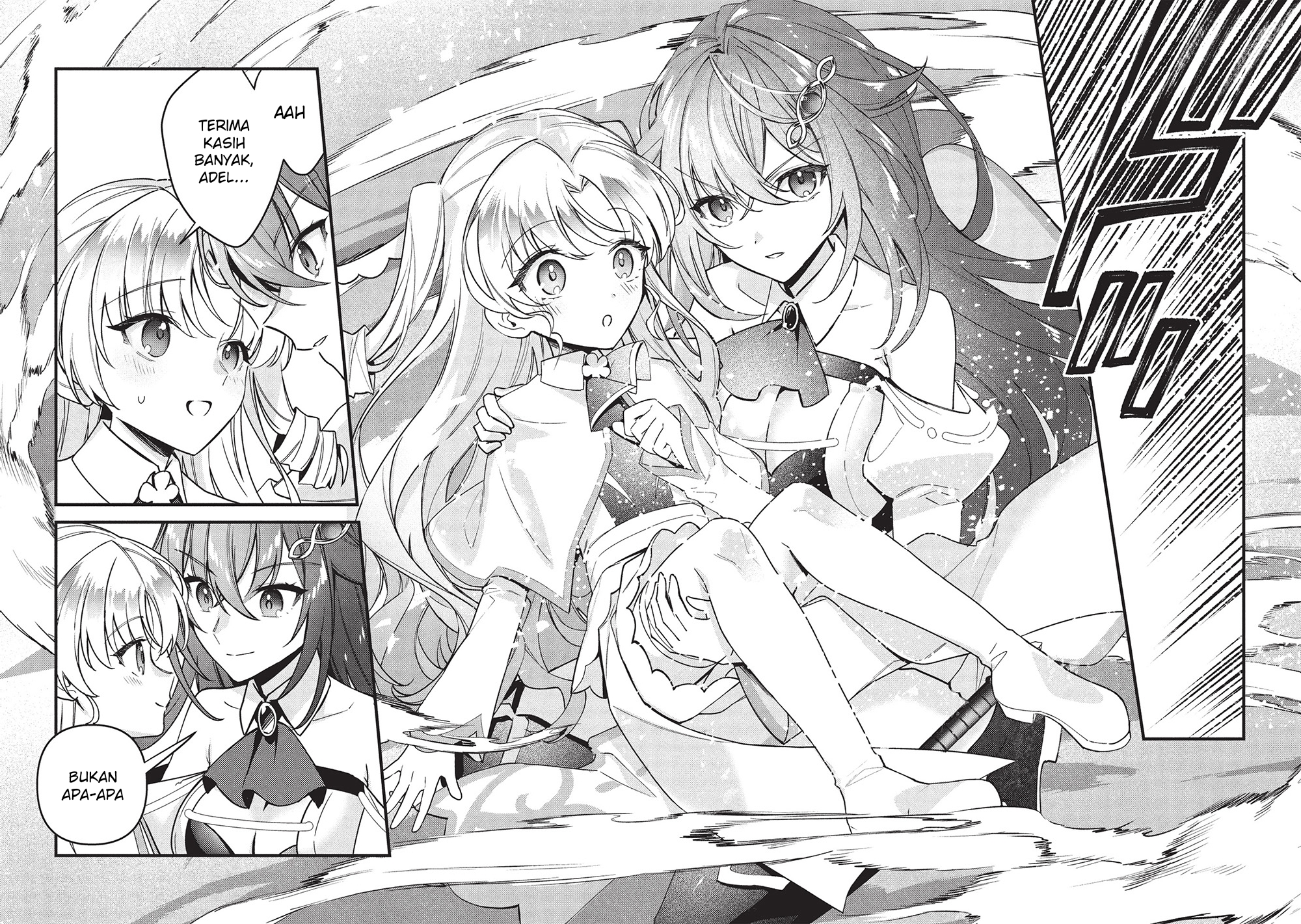 Kenseijo Adel no Yarinaoshi: Kako ni Modotta Saikyou Kensei, Hime wo Sukuu Tame ni Seijo to Naru Chapter 9 - halaman 13