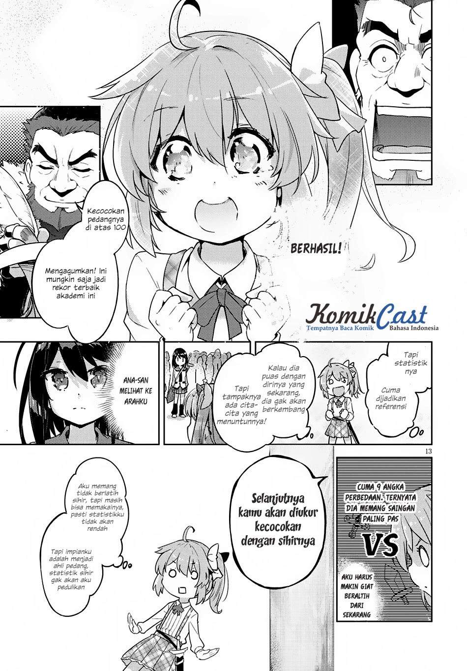 Kenshi o Mezashite Nyugaku Shitanoni Maho Tekisei 9999 Nandesukedo!? Chapter 1 - halaman 17