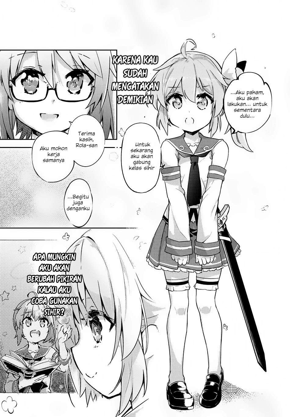 Kenshi o Mezashite Nyugaku Shitanoni Maho Tekisei 9999 Nandesukedo!? Chapter 1 - halaman 32
