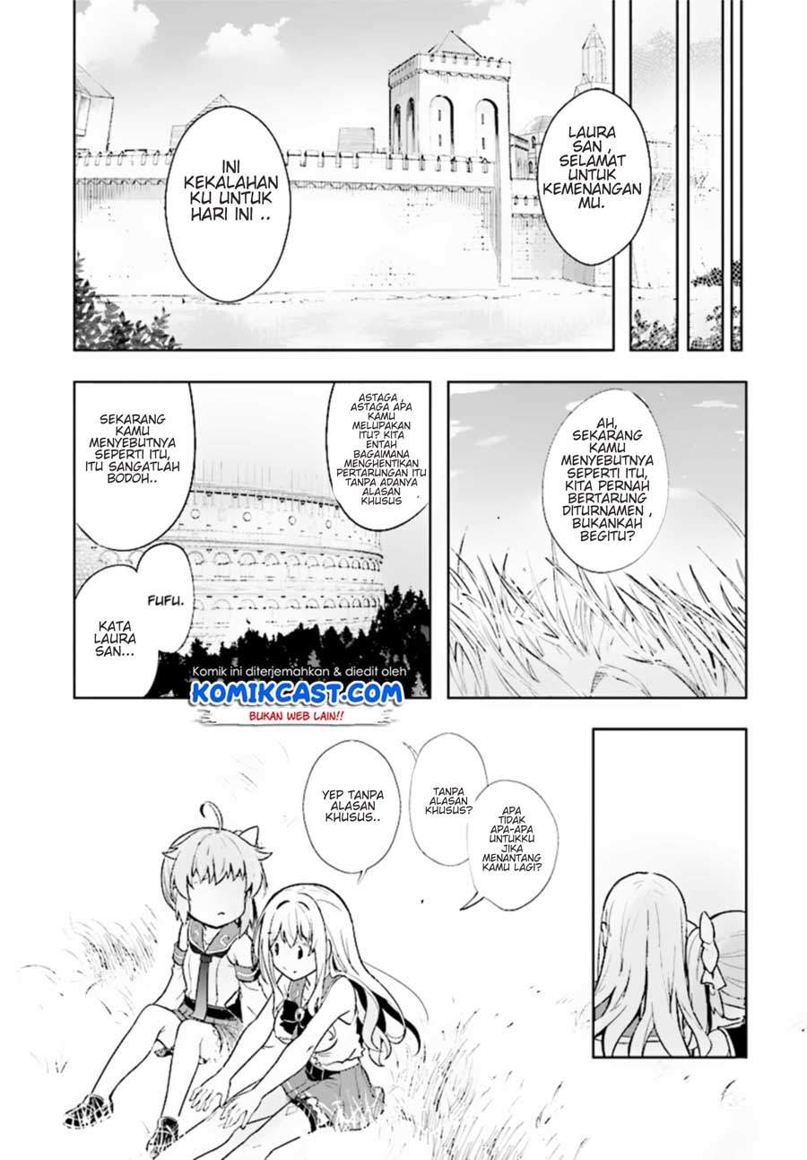 Kenshi o Mezashite Nyugaku Shitanoni Maho Tekisei 9999 Nandesukedo!? Chapter 10 - halaman 23