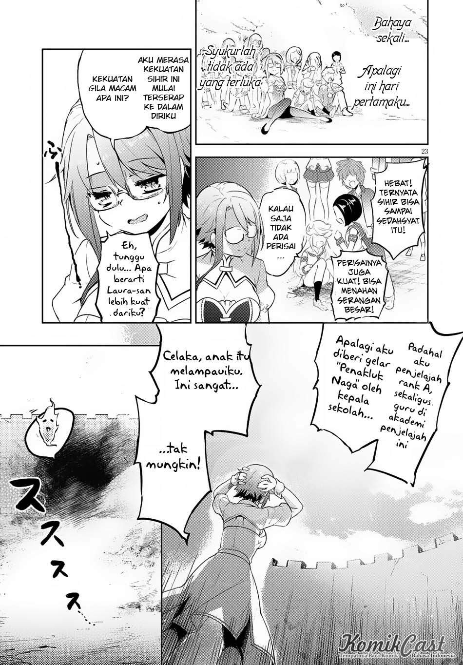 Kenshi o Mezashite Nyugaku Shitanoni Maho Tekisei 9999 Nandesukedo!? Chapter 2 - halaman 23