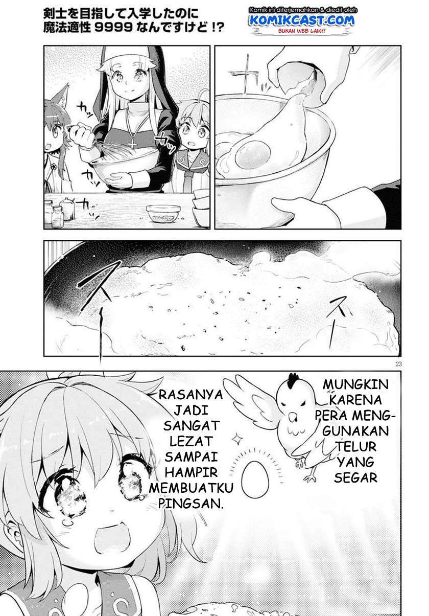 Kenshi o Mezashite Nyugaku Shitanoni Maho Tekisei 9999 Nandesukedo!? Chapter 25 - halaman 25