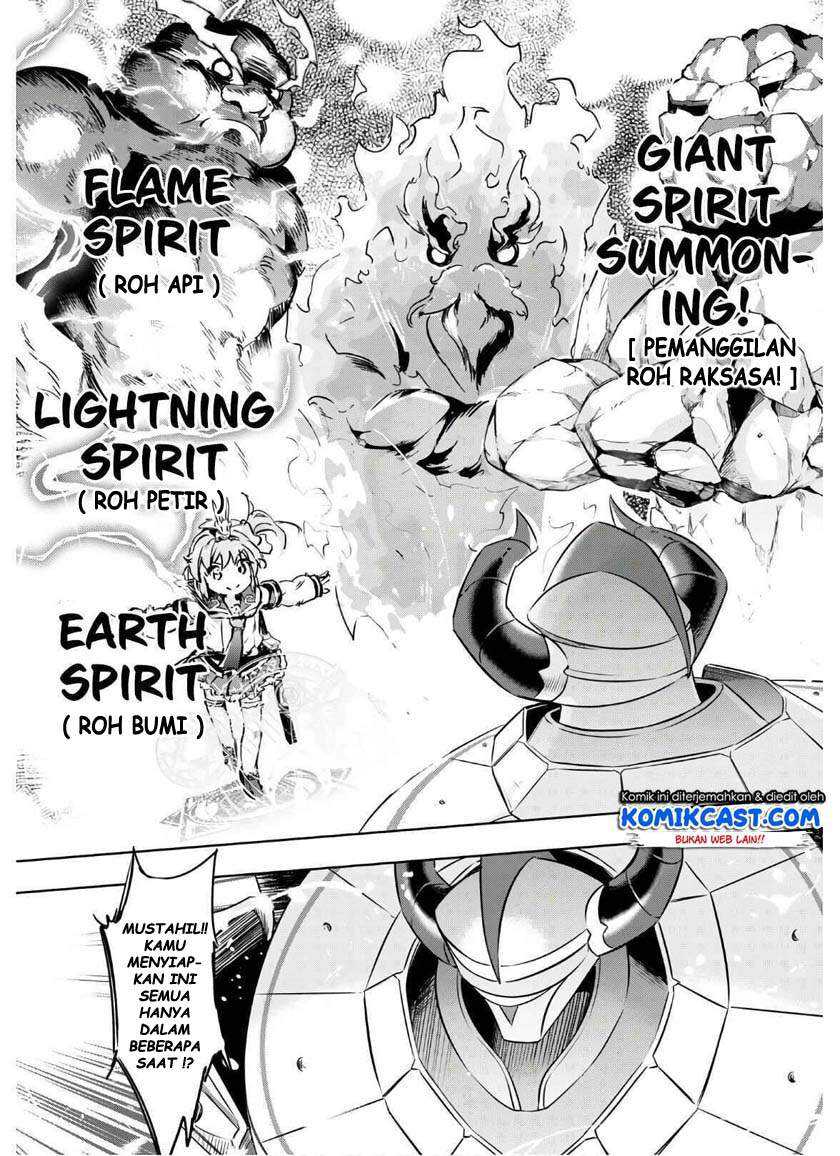 Kenshi o Mezashite Nyugaku Shitanoni Maho Tekisei 9999 Nandesukedo!? Chapter 35 - halaman 1