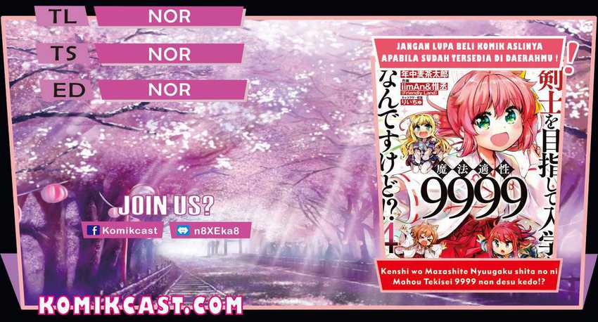 Kenshi o Mezashite Nyugaku Shitanoni Maho Tekisei 9999 Nandesukedo!? Chapter 38 - halaman 1