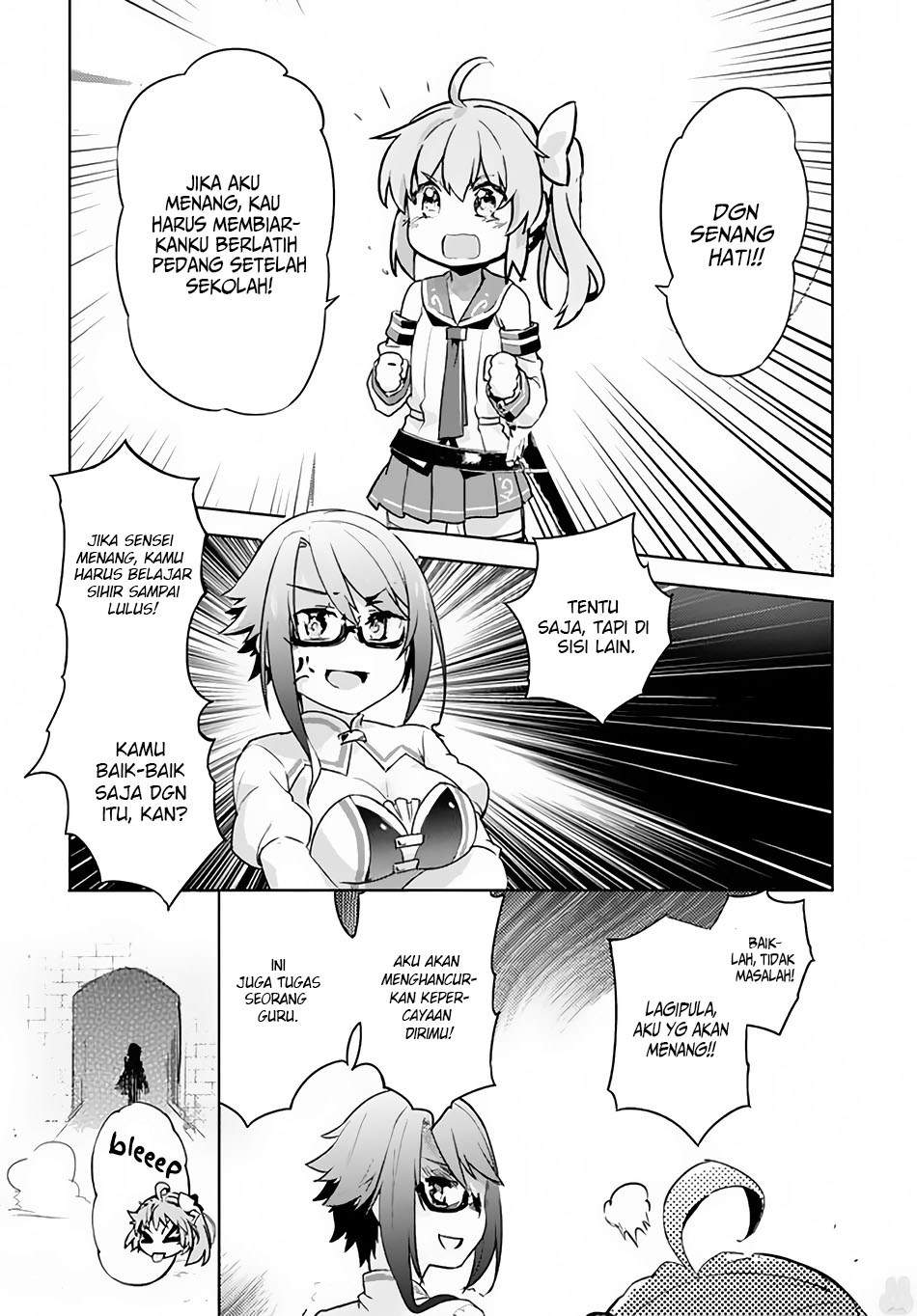 Kenshi o Mezashite Nyugaku Shitanoni Maho Tekisei 9999 Nandesukedo!? Chapter 4 - halaman 8