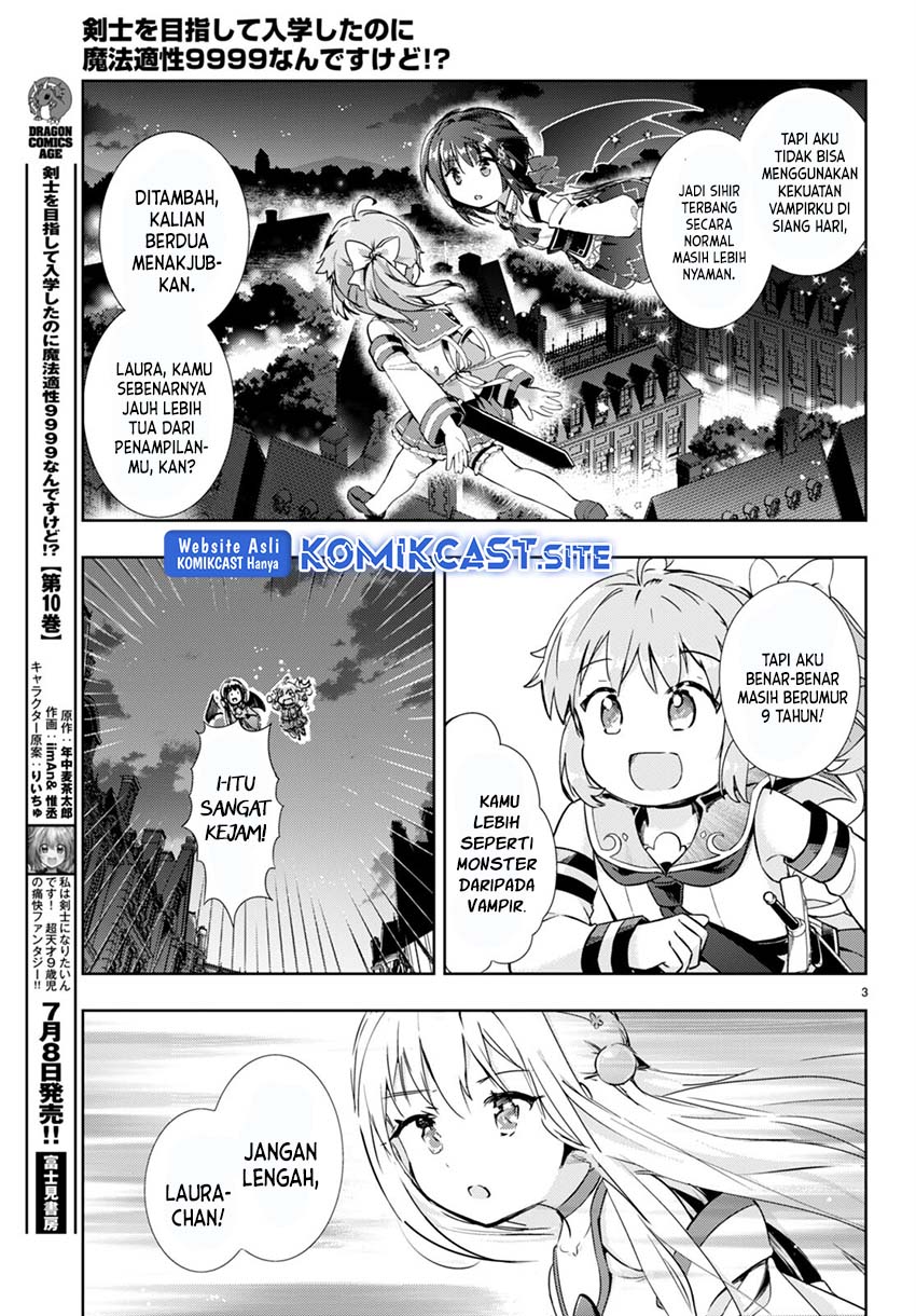Kenshi o Mezashite Nyugaku Shitanoni Maho Tekisei 9999 Nandesukedo!? Chapter 52 - halaman 4