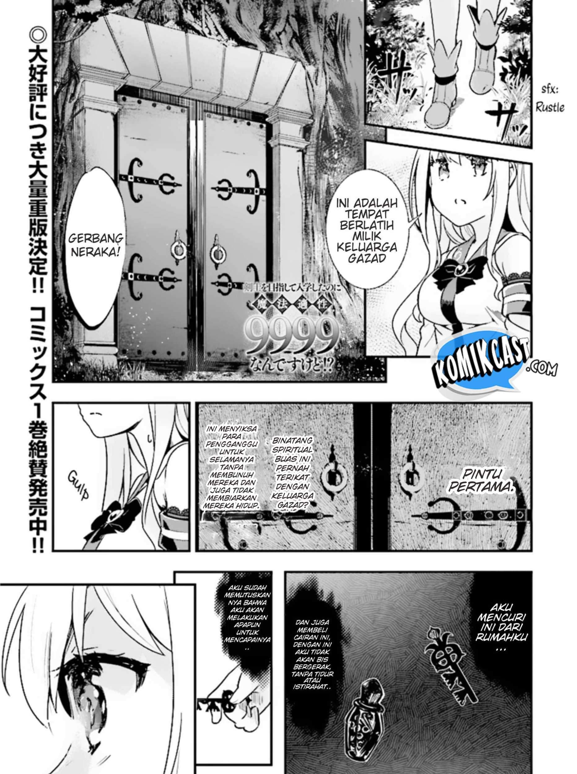 Kenshi o Mezashite Nyugaku Shitanoni Maho Tekisei 9999 Nandesukedo!? Chapter 8 - halaman 2