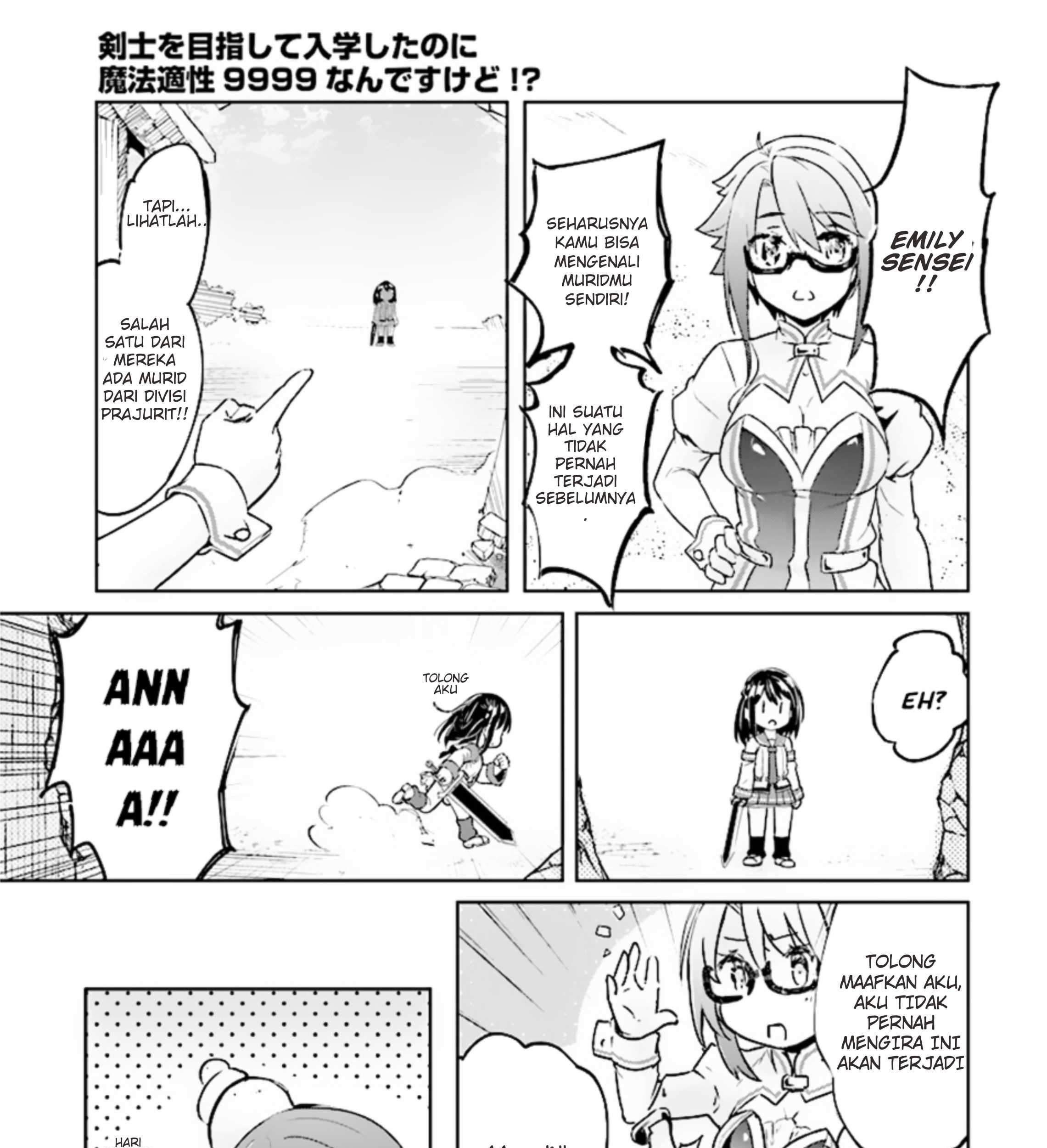 Kenshi o Mezashite Nyugaku Shitanoni Maho Tekisei 9999 Nandesukedo!? Chapter 8 - halaman 23