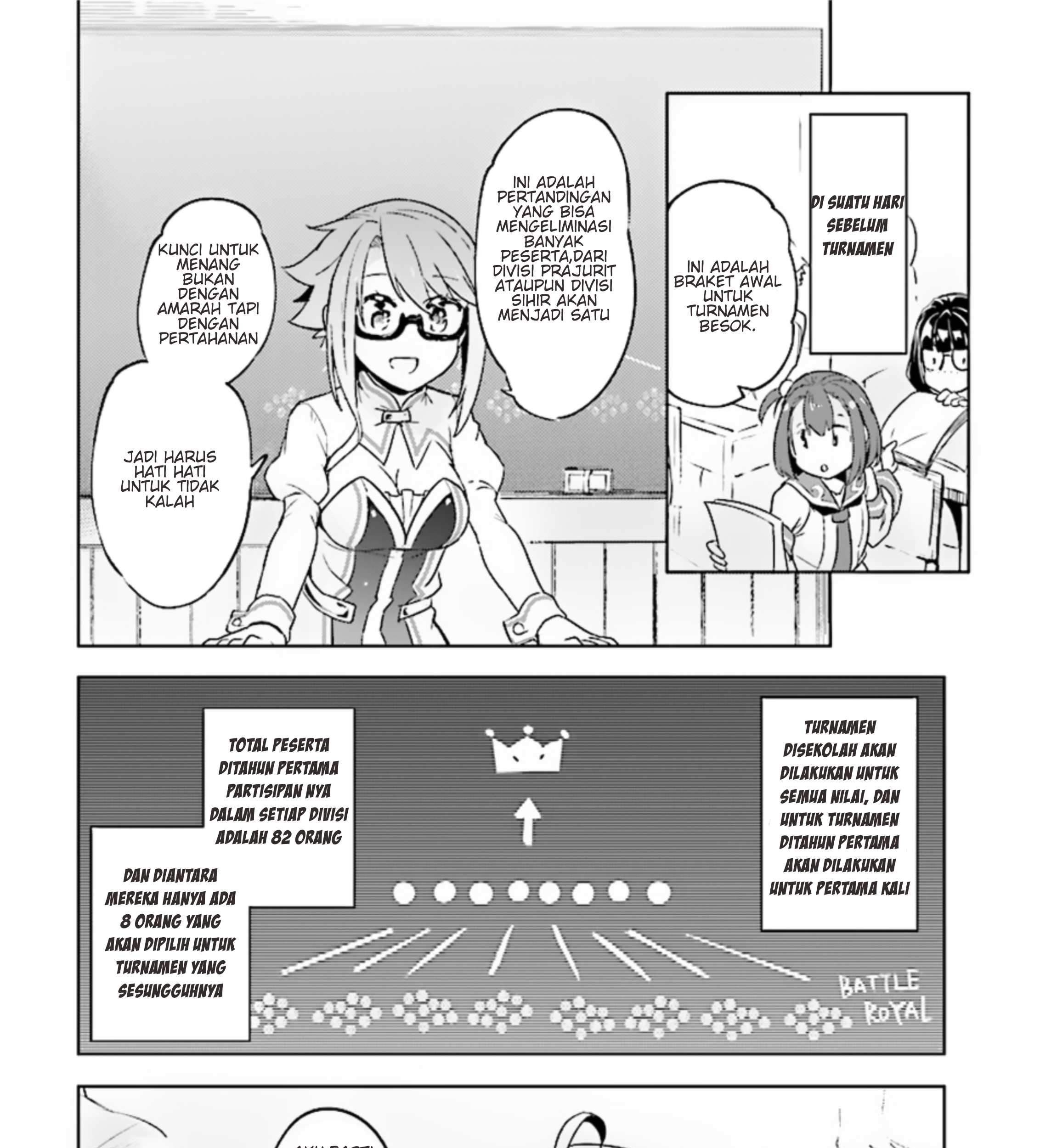 Kenshi o Mezashite Nyugaku Shitanoni Maho Tekisei 9999 Nandesukedo!? Chapter 8 - halaman 25