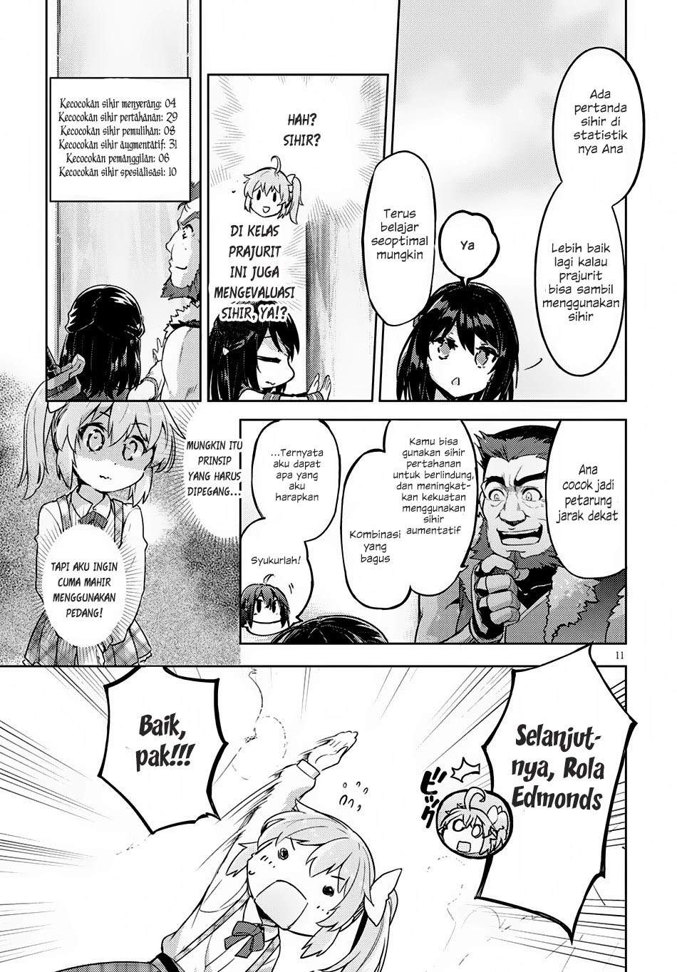 Kenshi wo Mezashite Nyuugaku shita noni Mahou Tekisei 9999 nan desu kedo!? Chapter 1 - halaman 15