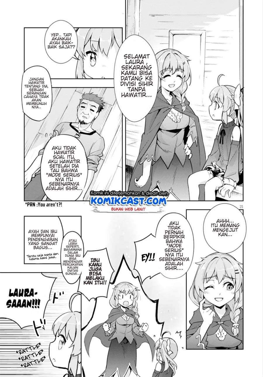 Kenshi wo Mezashite Nyuugaku shita noni Mahou Tekisei 9999 nan desu kedo!? Chapter 12 - halaman 21