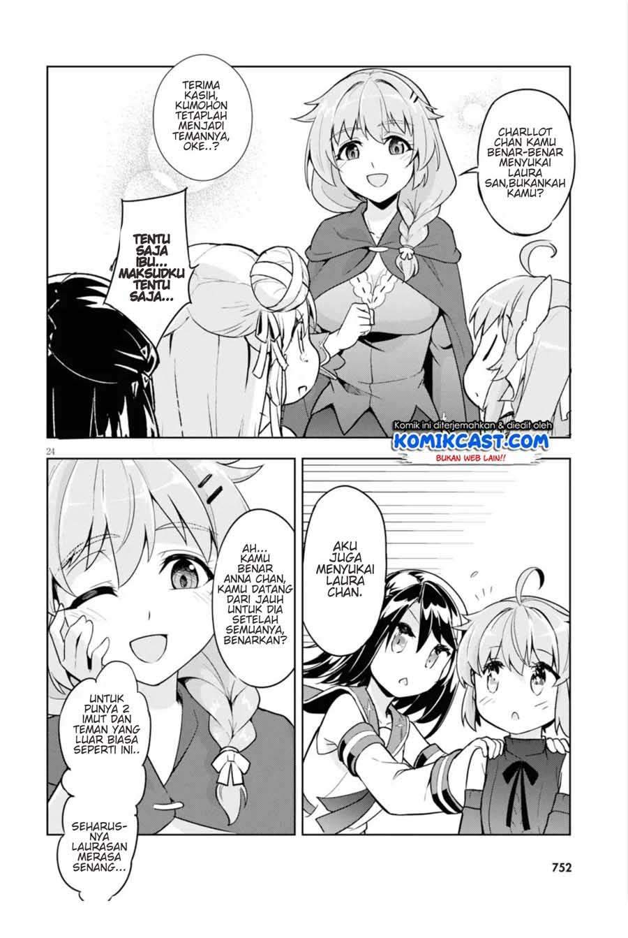 Kenshi wo Mezashite Nyuugaku shita noni Mahou Tekisei 9999 nan desu kedo!? Chapter 12 - halaman 24