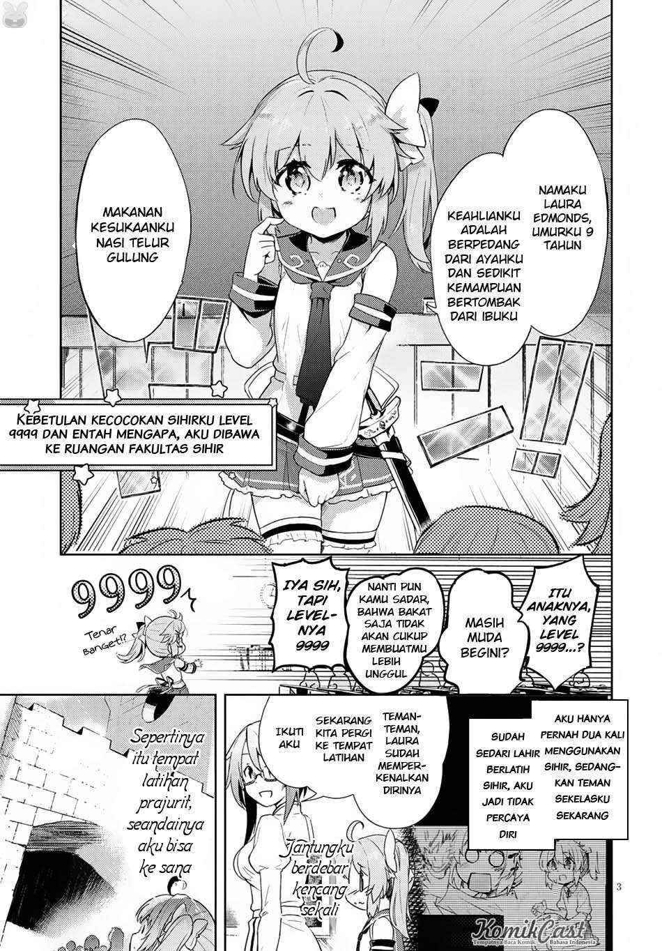 Kenshi wo Mezashite Nyuugaku shita noni Mahou Tekisei 9999 nan desu kedo!? Chapter 2 - halaman 4