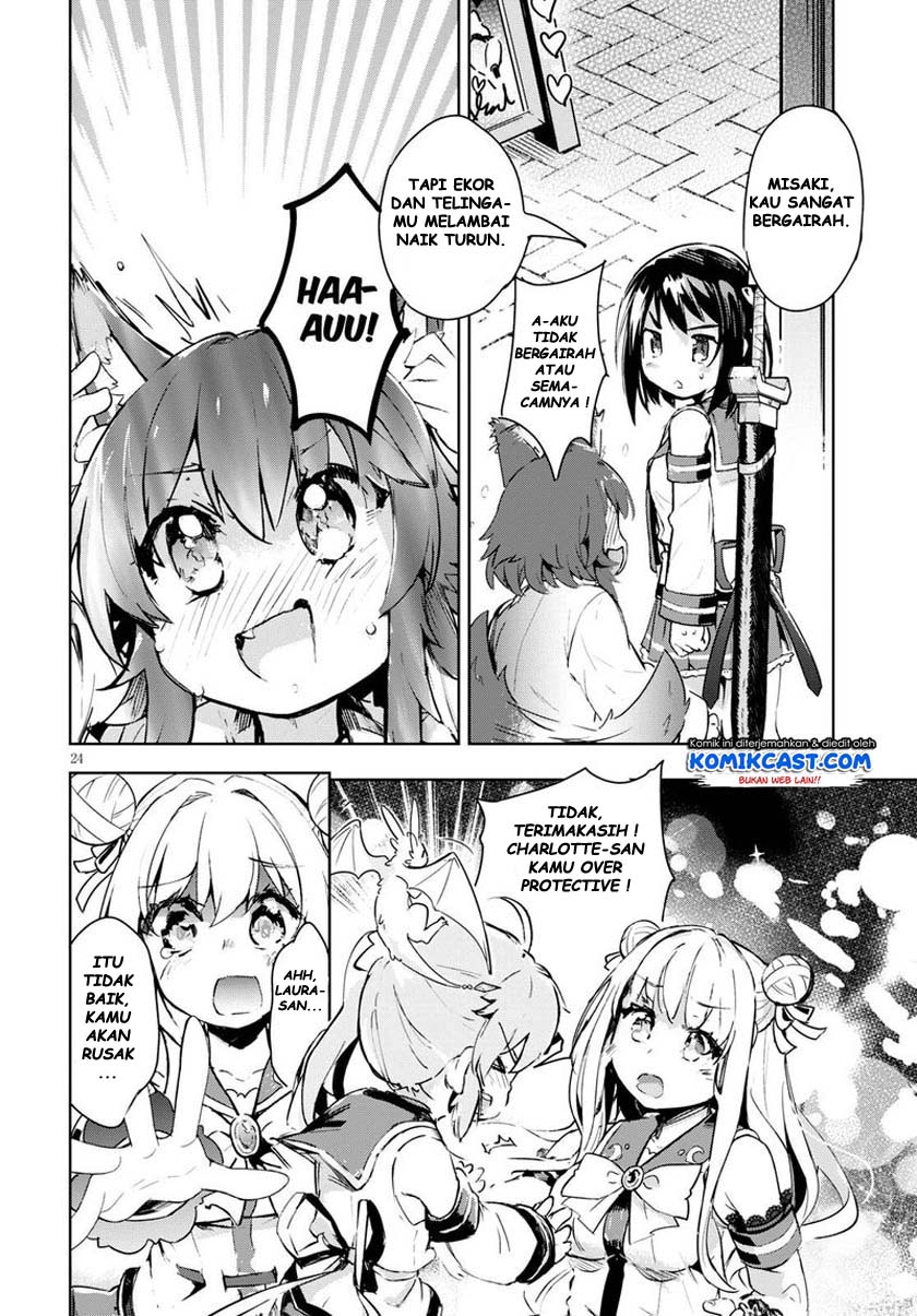 Kenshi wo Mezashite Nyuugaku shita noni Mahou Tekisei 9999 nan desu kedo!? Chapter 27 - halaman 24