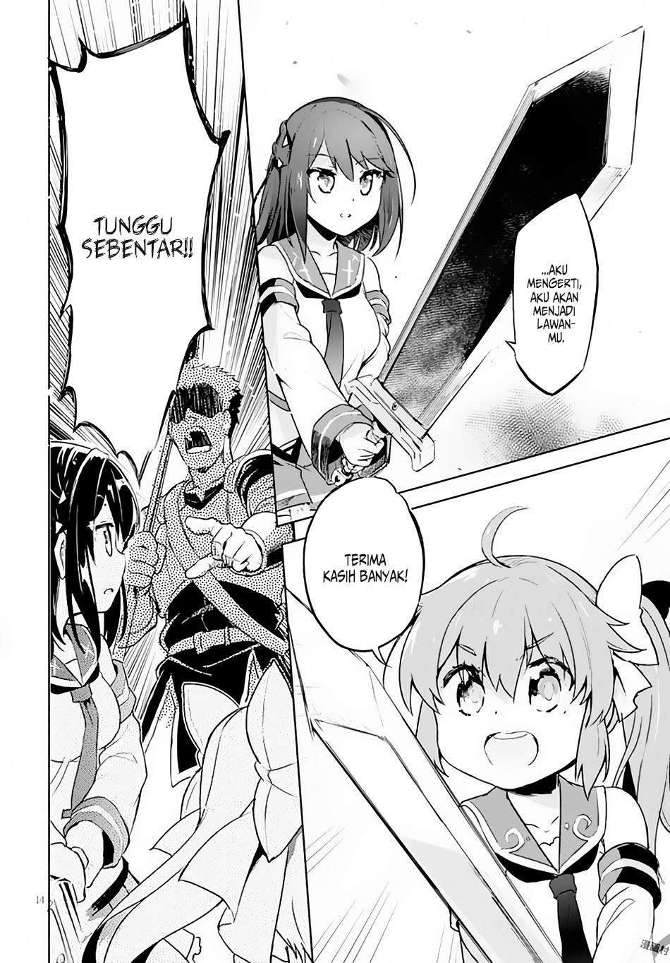 Kenshi wo Mezashite Nyuugaku shita noni Mahou Tekisei 9999 nan desu kedo!? Chapter 4 - halaman 14