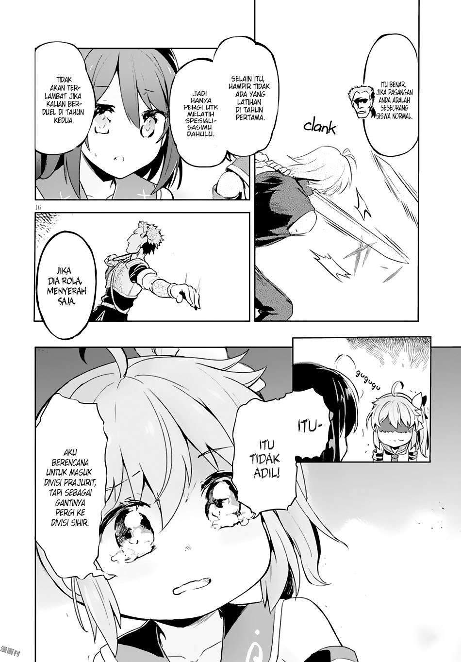 Kenshi wo Mezashite Nyuugaku shita noni Mahou Tekisei 9999 nan desu kedo!? Chapter 4 - halaman 16