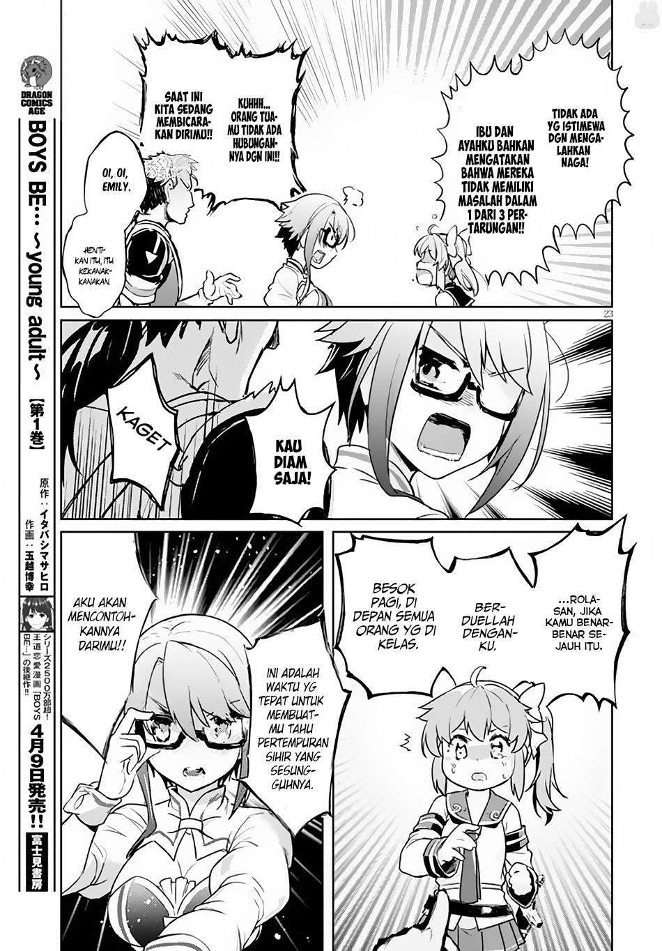 Kenshi wo Mezashite Nyuugaku shita noni Mahou Tekisei 9999 nan desu kedo!? Chapter 4 - halaman 23