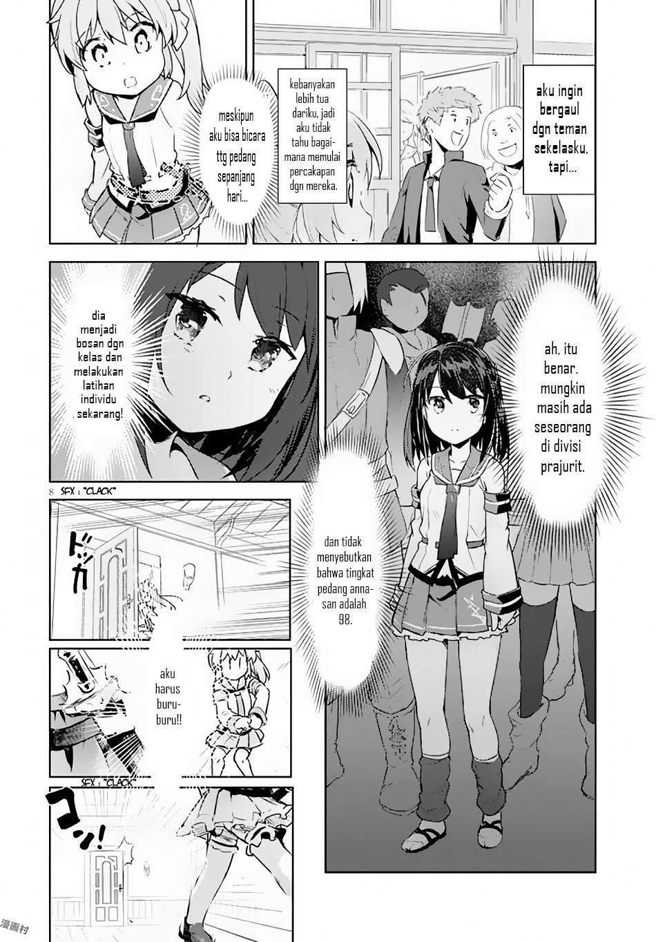 Kenshi wo Mezashite Nyuugaku shita noni Mahou Tekisei 9999 nan desu kedo!? Chapter 4 - halaman 8