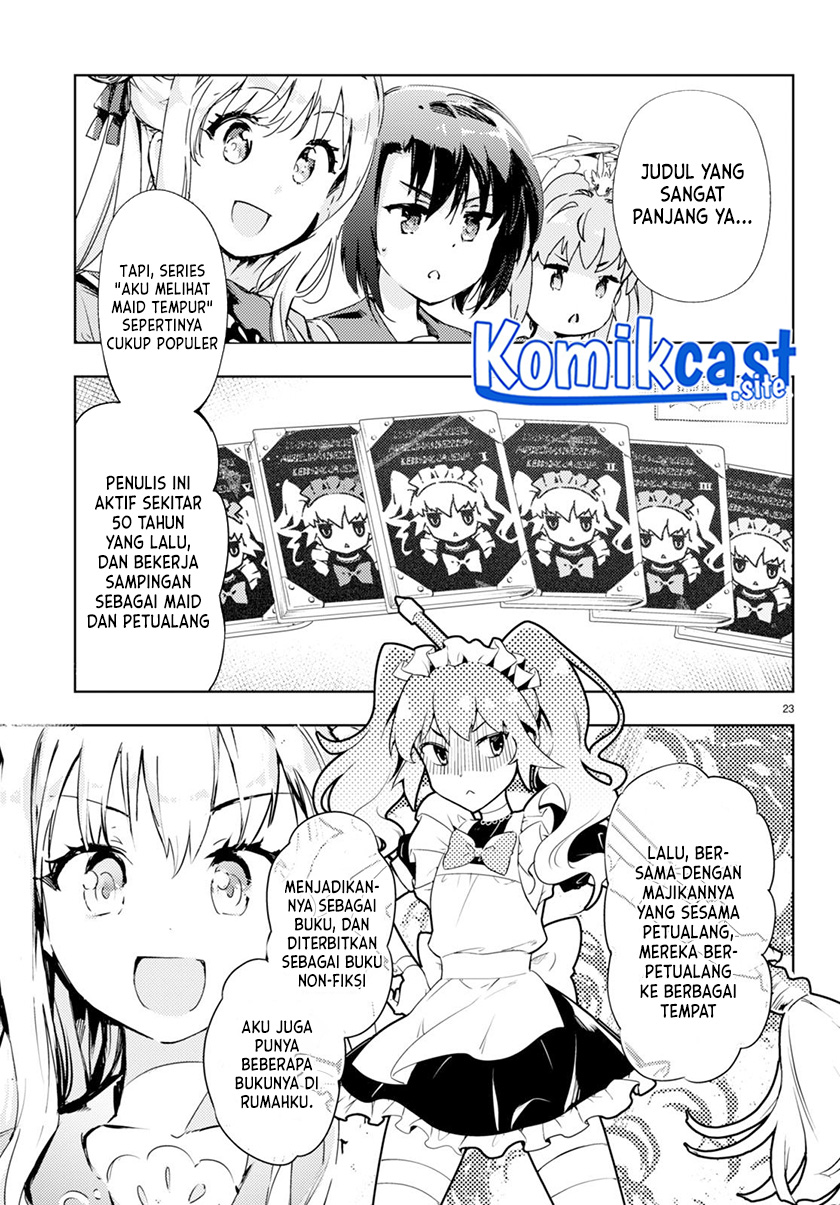 Kenshi wo Mezashite Nyuugaku shita noni Mahou Tekisei 9999 nan desu kedo!? Chapter 61 - halaman 24