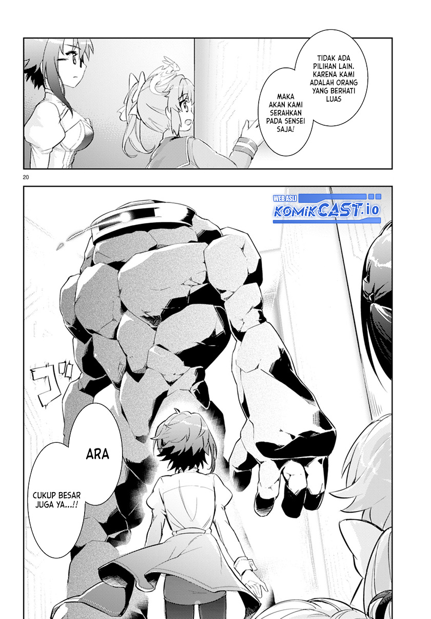 Kenshi wo Mezashite Nyuugaku shita noni Mahou Tekisei 9999 nan desu kedo!? Chapter 64 - halaman 21