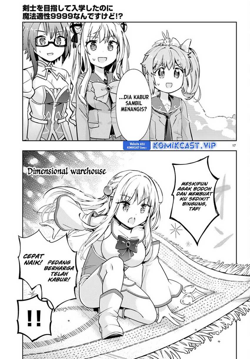 Kenshi wo Mezashite Nyuugaku shita noni Mahou Tekisei 9999 nan desu kedo!? Chapter 67 - halaman 19