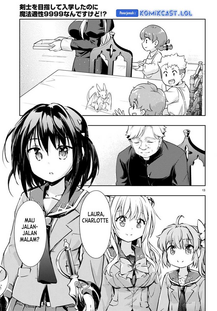 Kenshi wo Mezashite Nyuugaku shita noni Mahou Tekisei 9999 nan desu kedo!? Chapter 69 - halaman 14