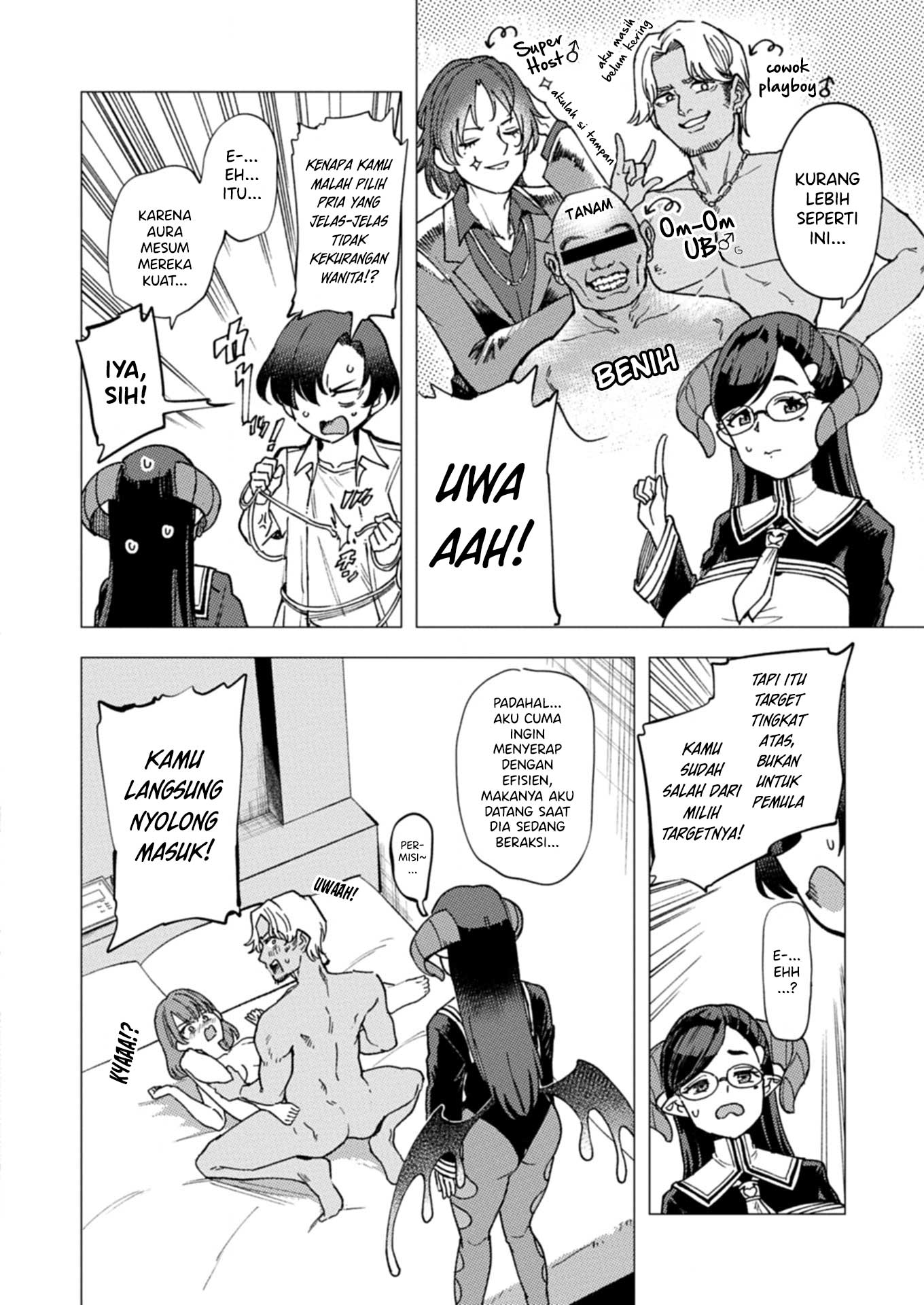 Keppeki Succubus wa xxx ga Okirai Chapter 3 - halaman 11