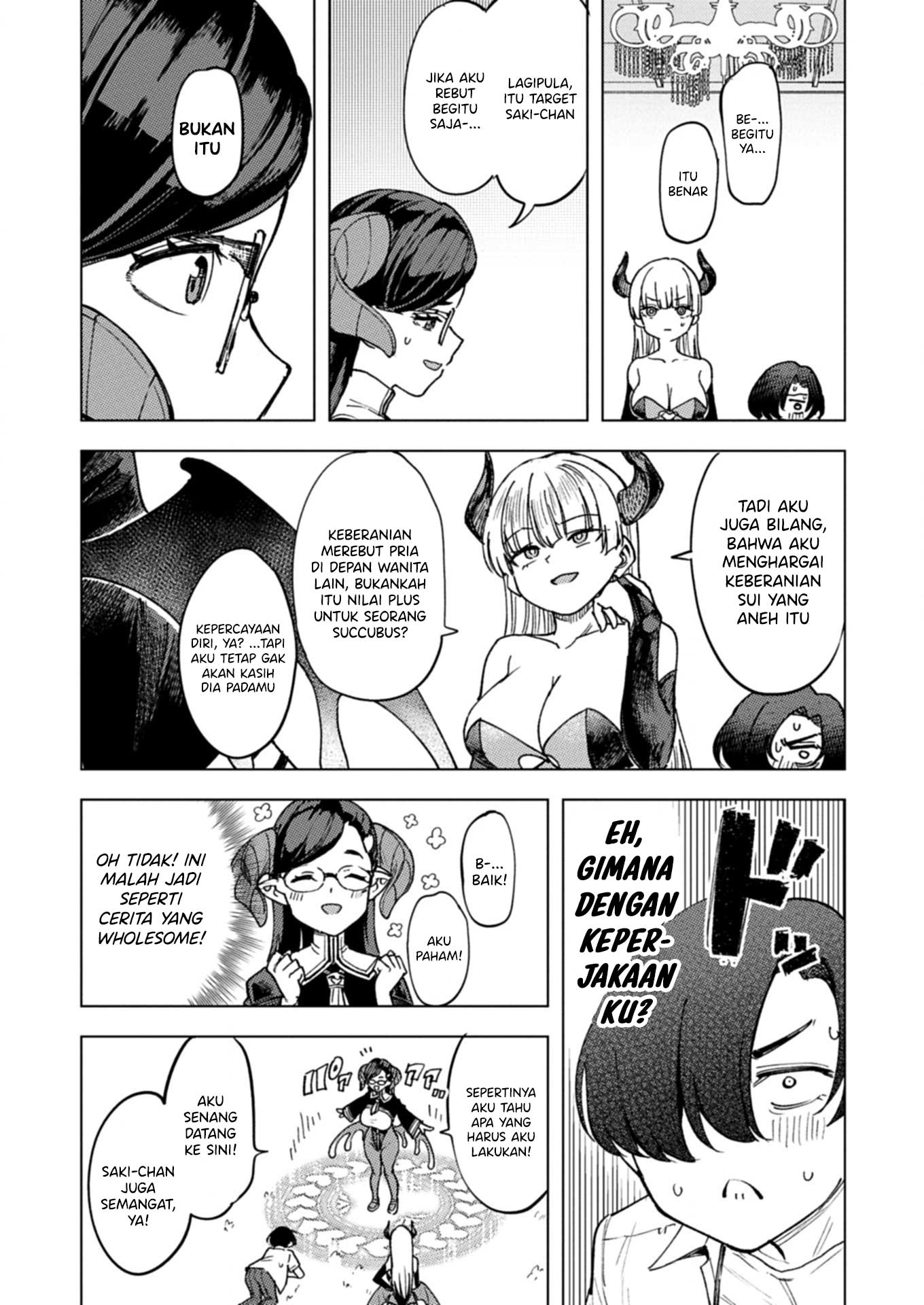Keppeki Succubus wa xxx ga Okirai Chapter 3 - halaman 16