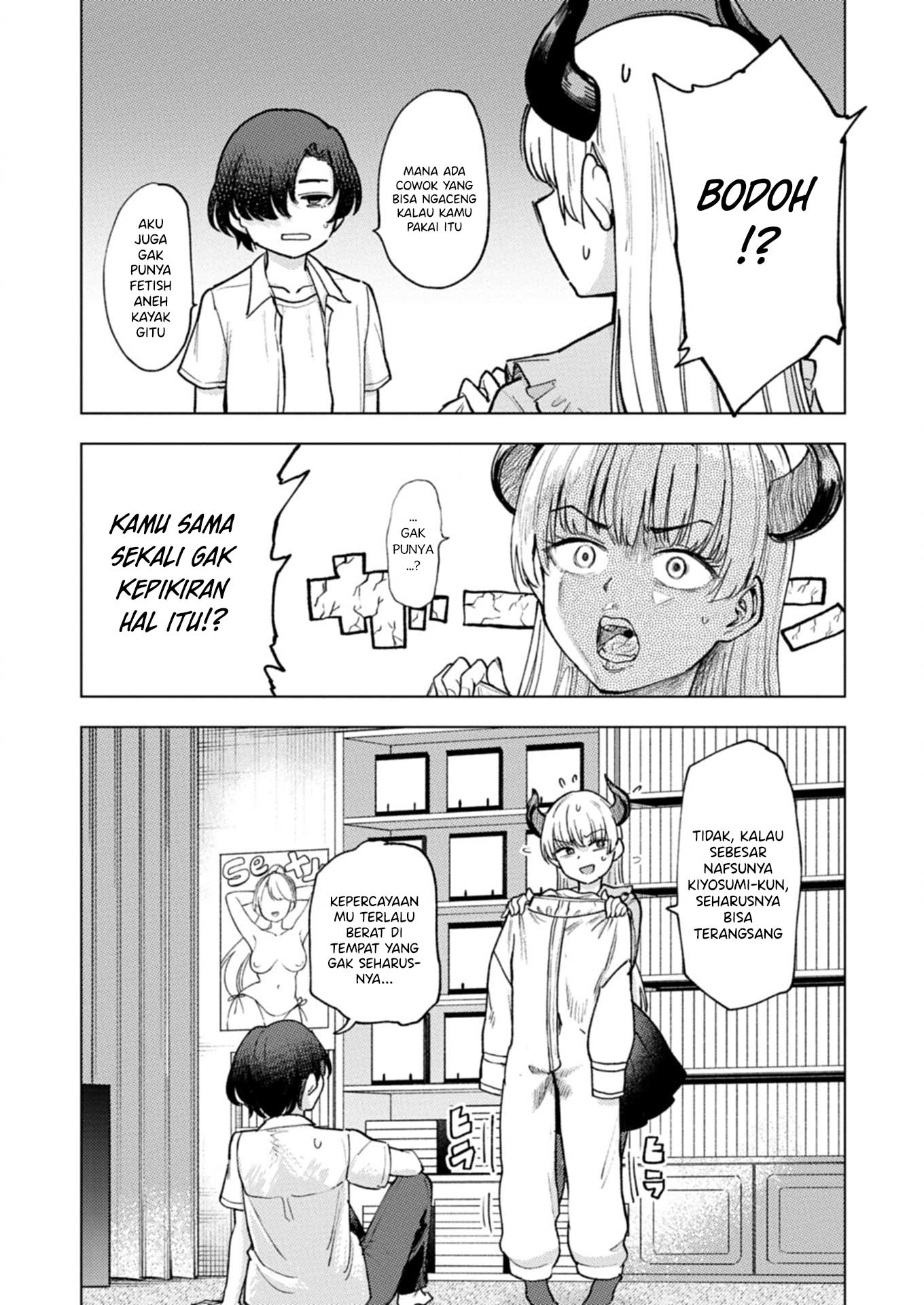 Keppeki Succubus wa xxx ga Okirai Chapter 4 - halaman 7
