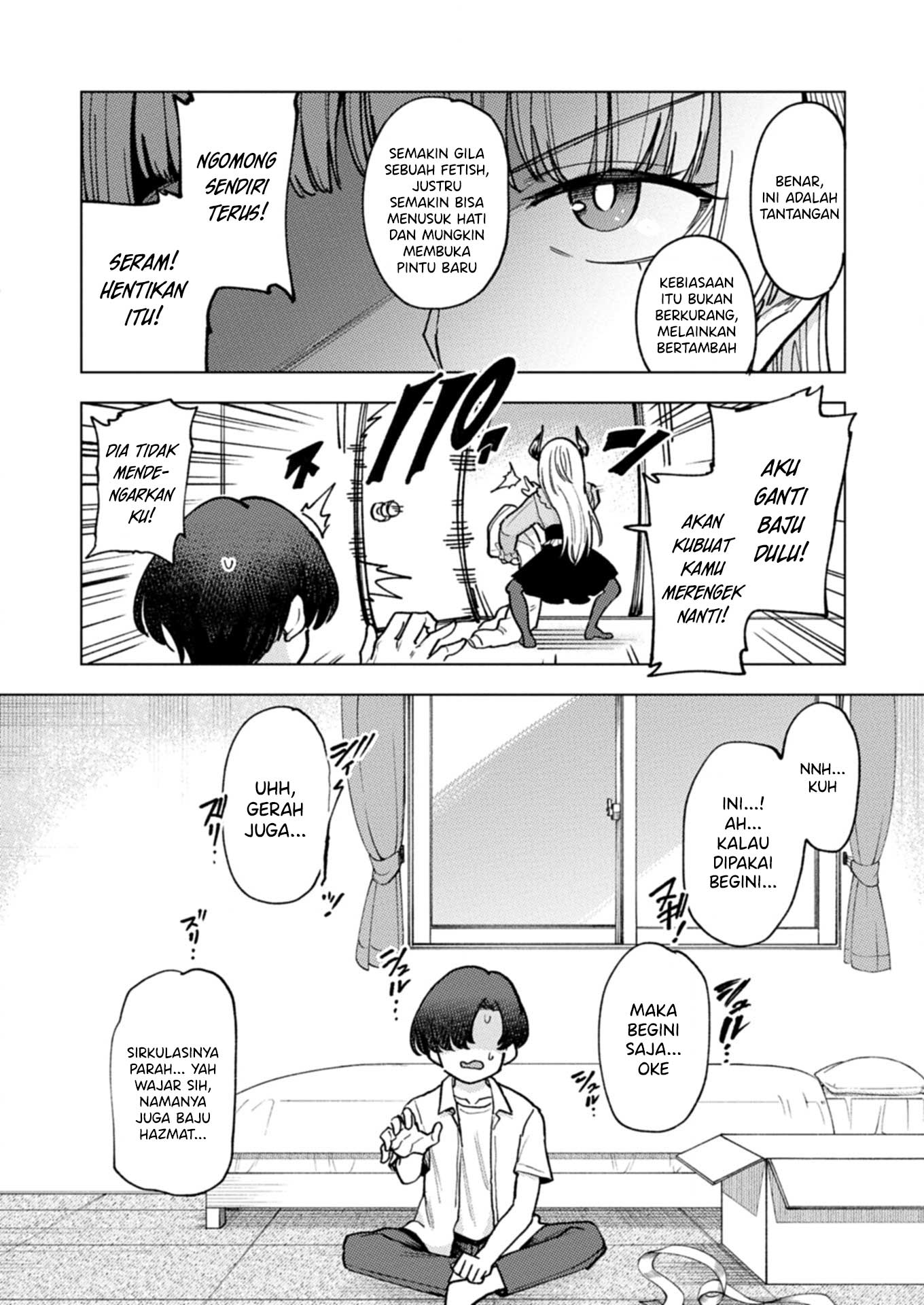 Keppeki Succubus wa xxx ga Okirai Chapter 4 - halaman 9