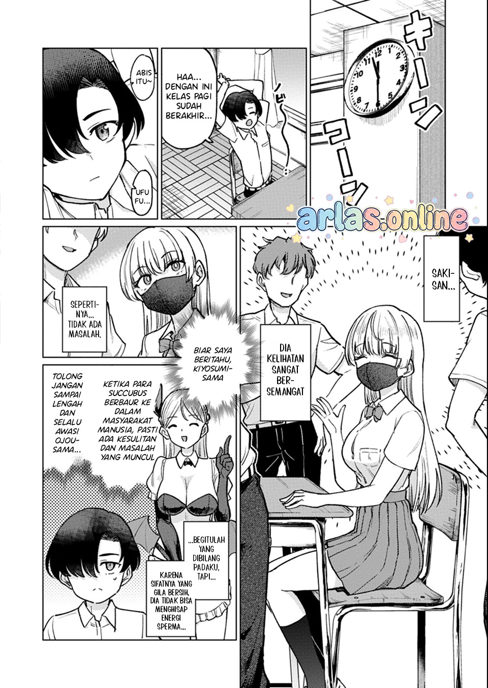 Keppeki Succubus wa xxx ga Okirai Chapter 5 - halaman 9