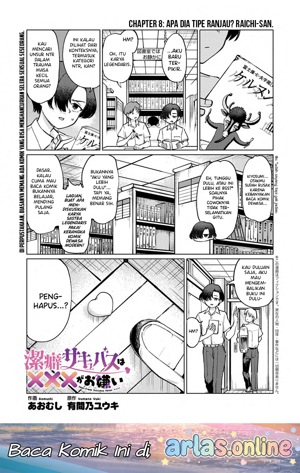 Keppeki Succubus wa xxx ga Okirai Chapter 8 - halaman 2