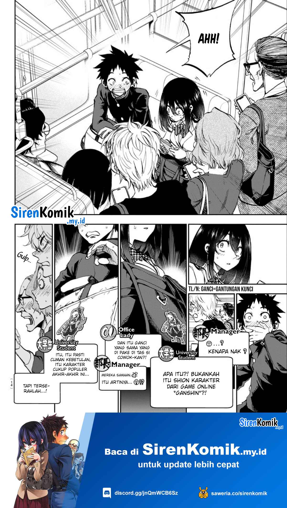 Kesa Mo Yuraretemasu Chapter 1 - halaman 10
