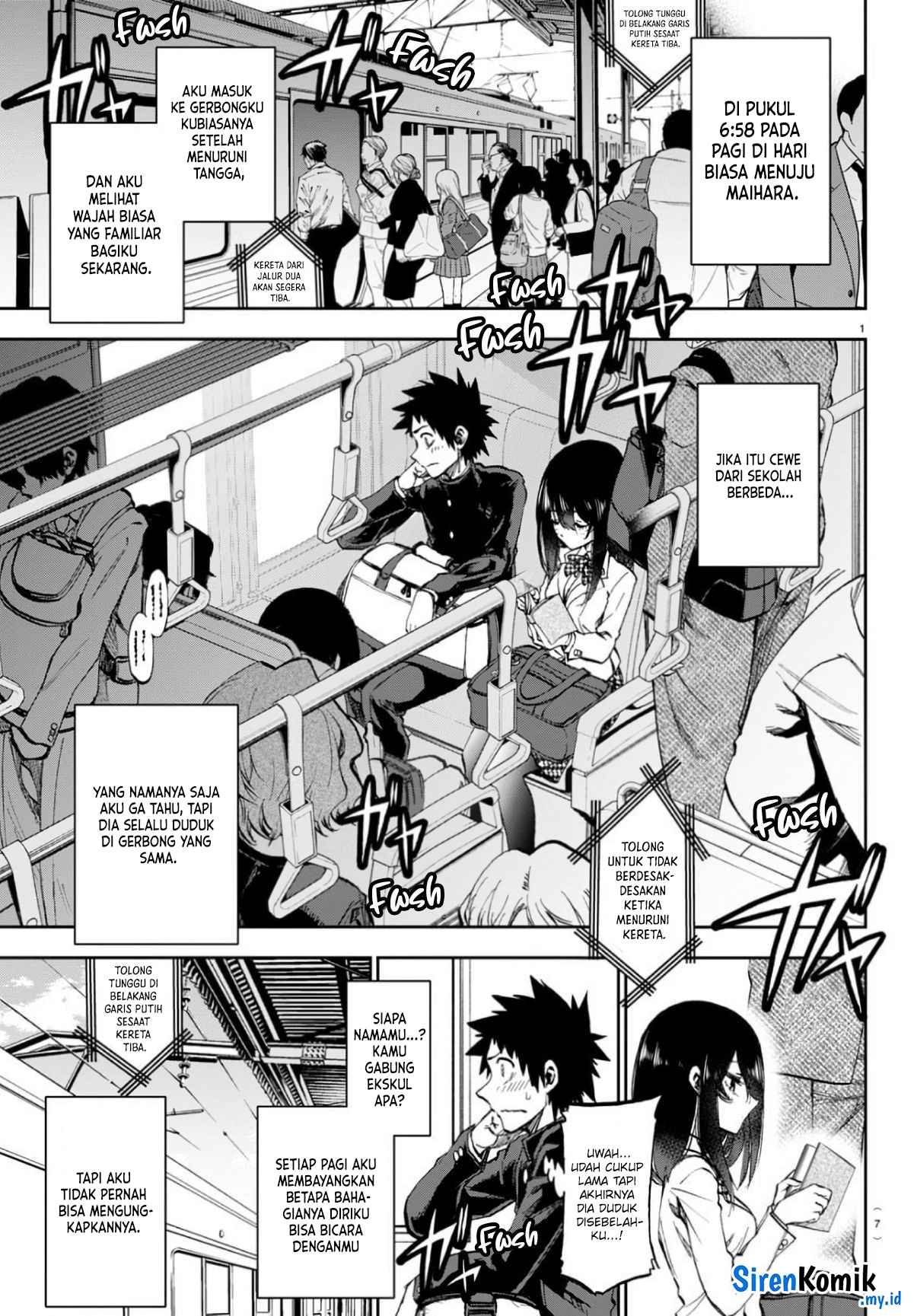 Kesa Mo Yuraretemasu Chapter 1 - halaman 4