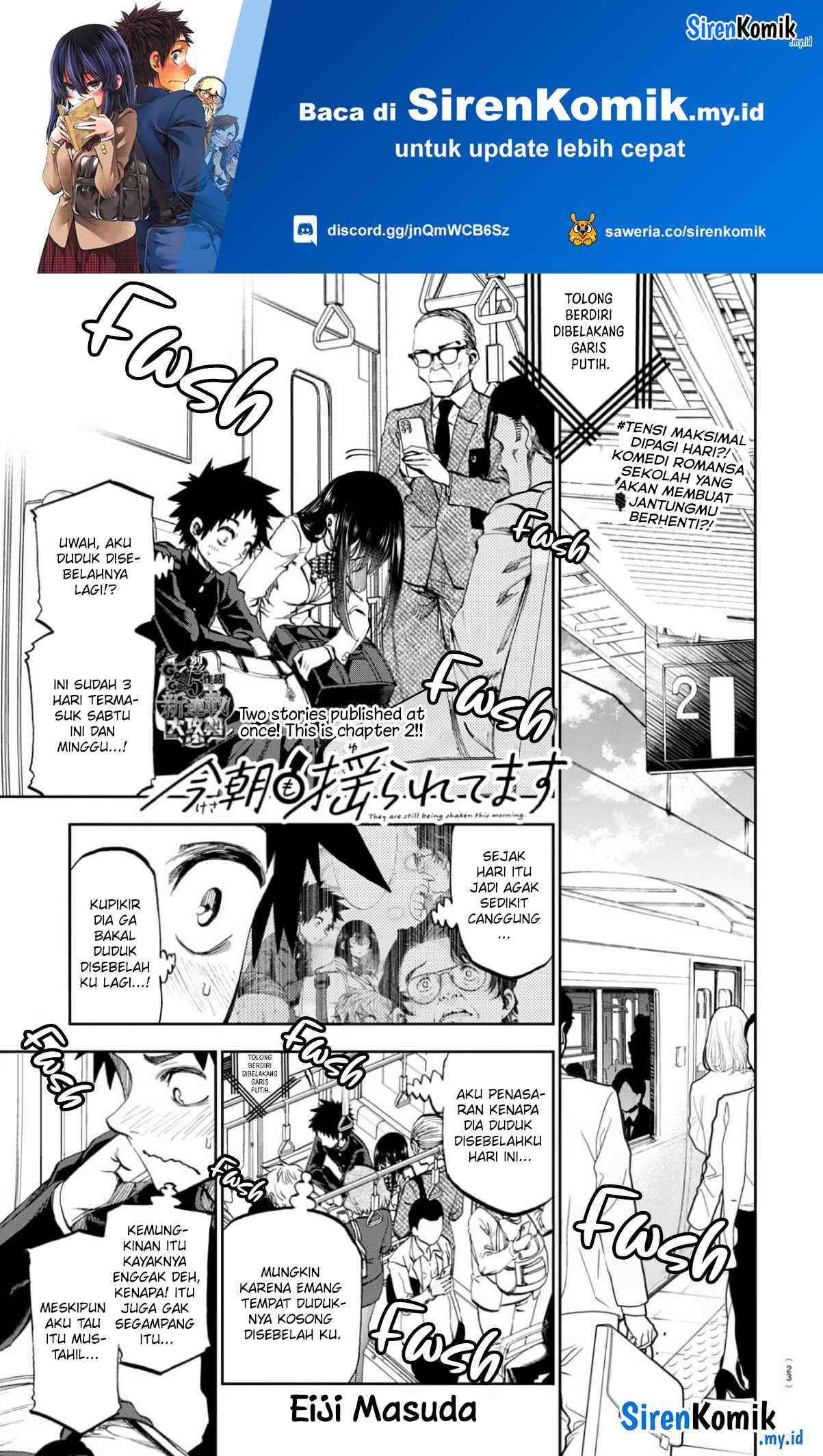 Kesa Mo Yuraretemasu Chapter 2 - halaman 2