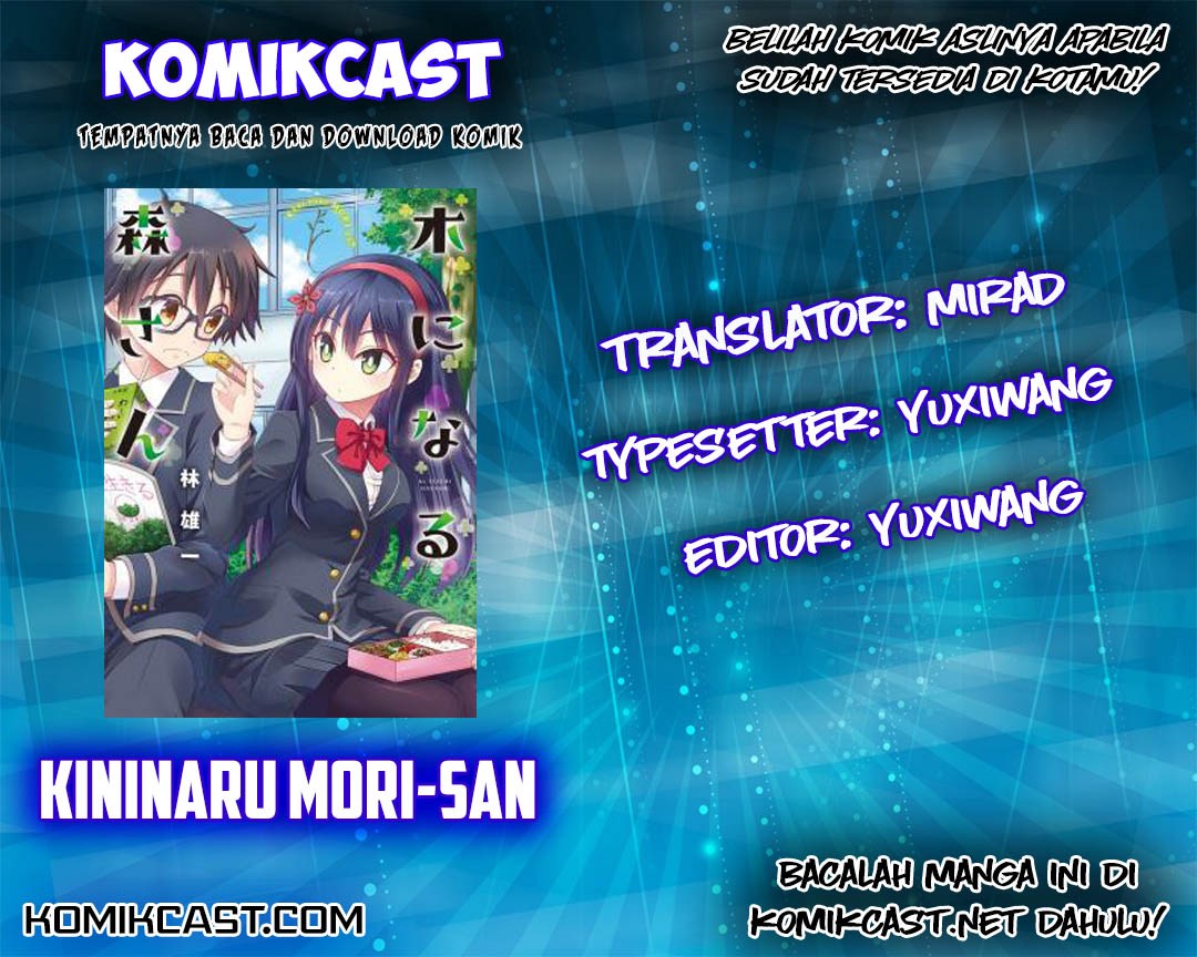 Ki ni Naru Mori-san Chapter 8 - halaman 1