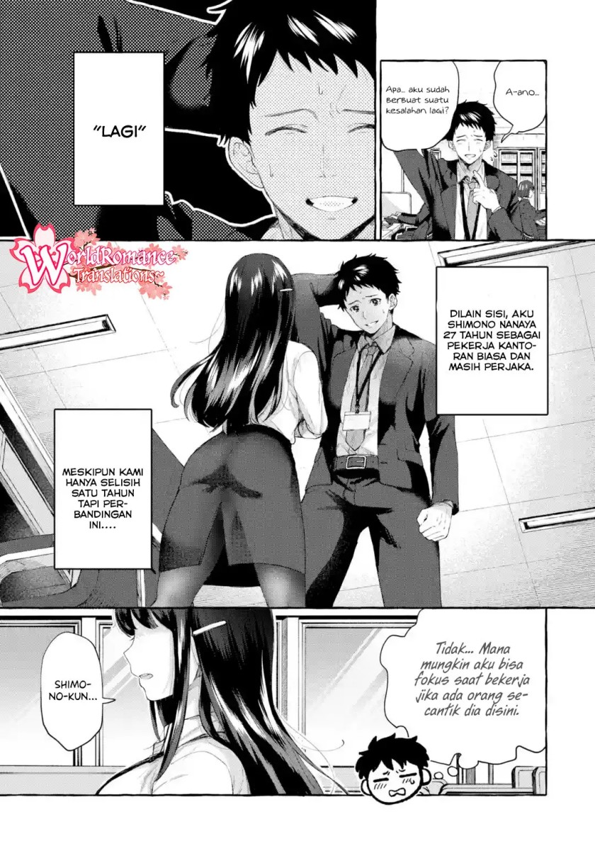 Kibishii Onna Joushi ga Koukousei ni Modottara Ore ni Dere Dere suru Riyuu Chapter 1.1 - halaman 12