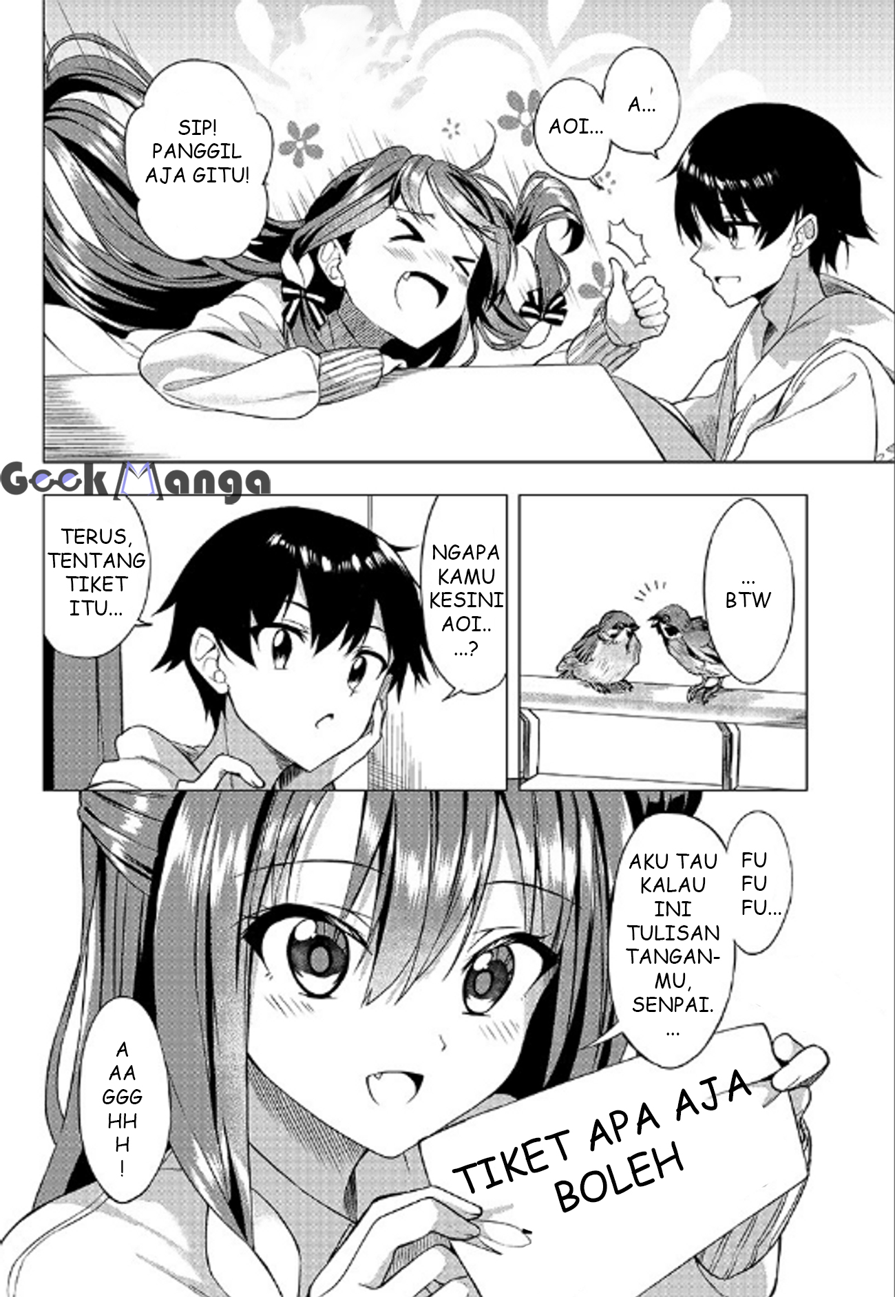 Kiite Kuremasu yo ne? Senpai Chapter 1 - halaman 12