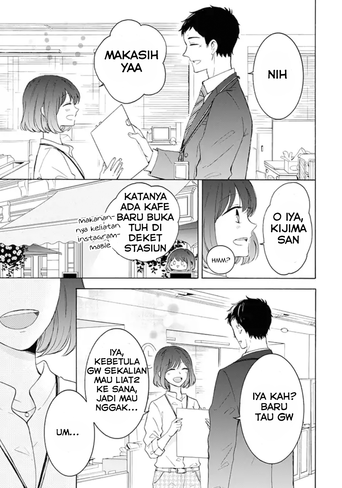 Kijima-san to Yamada-san Chapter 1 - halaman 8