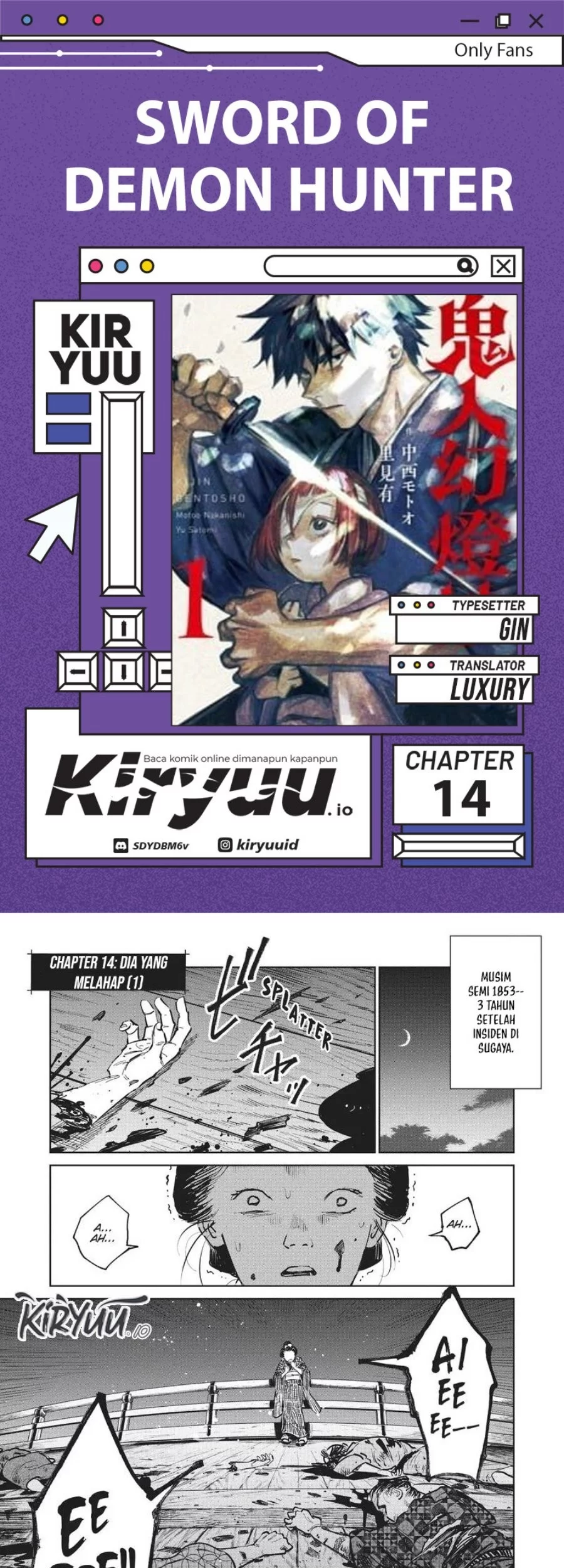 Kijin Gentoushou Chapter 14 - halaman 1