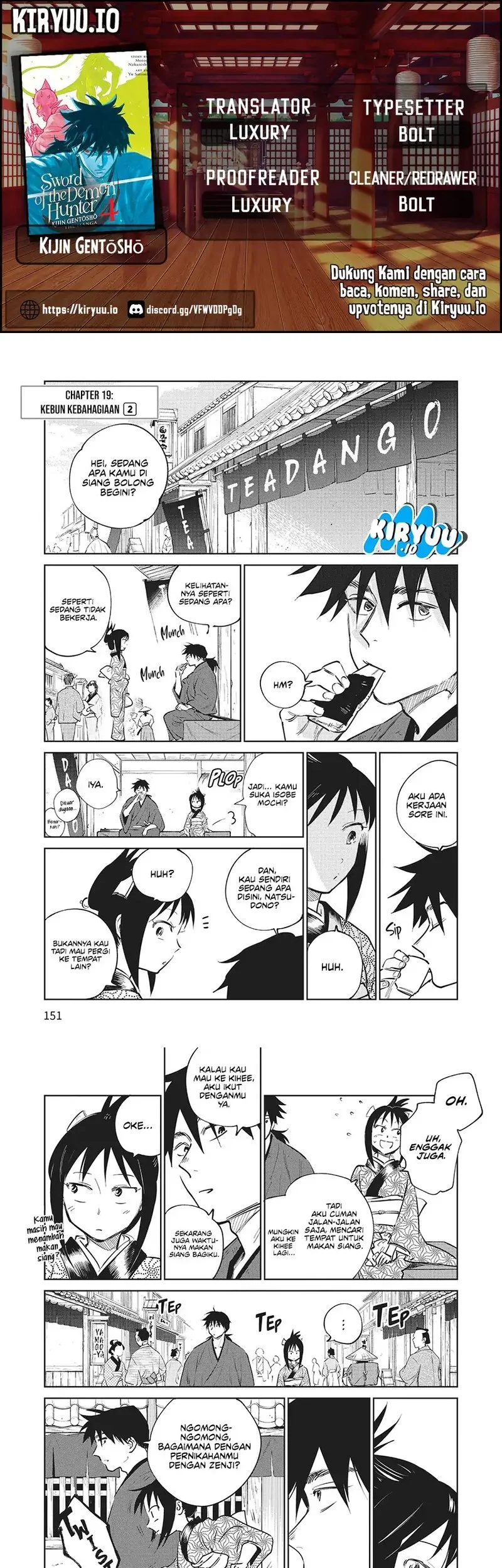 Kijin Gentoushou Chapter 19 - halaman 1